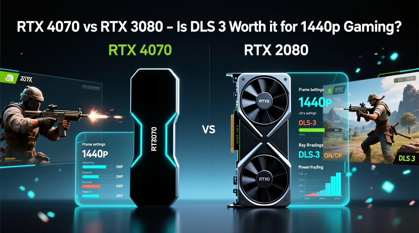 rtx 4070 vs 3080 is the dlss 3 upgrade worth the money for 1440p gaming