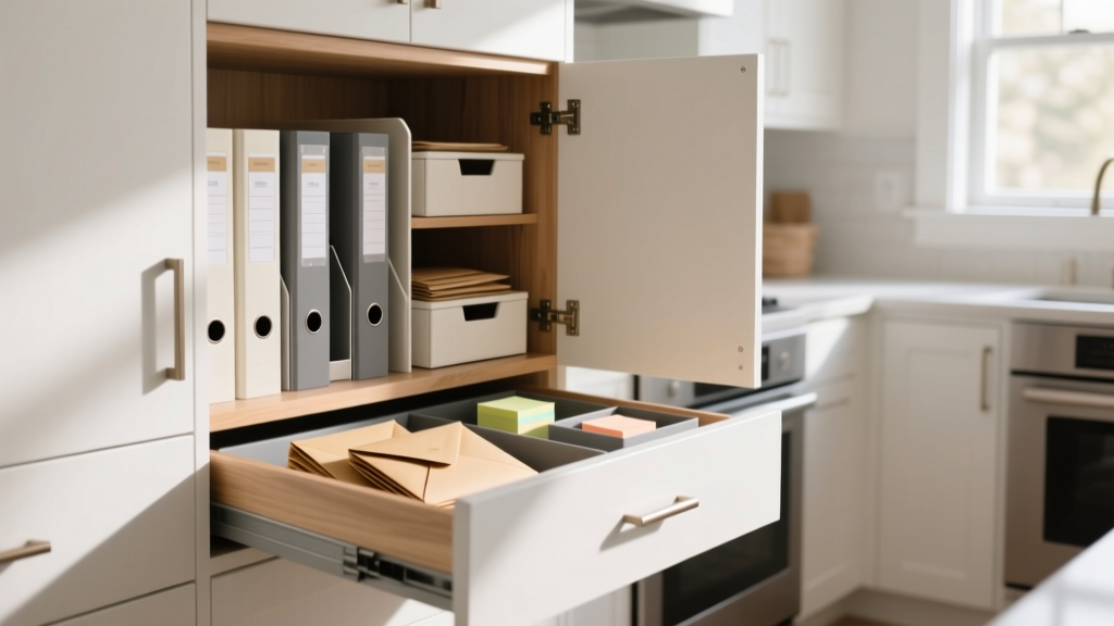 Mail Organization in Kitchen Cabinets: Smart Solutions
