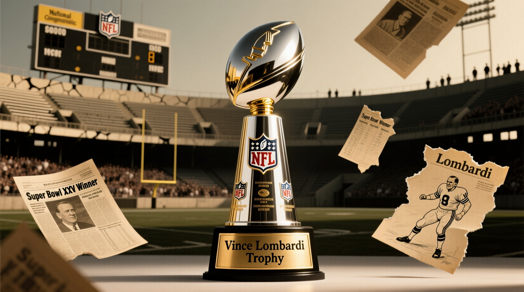 the nfl vince lombardi trophy