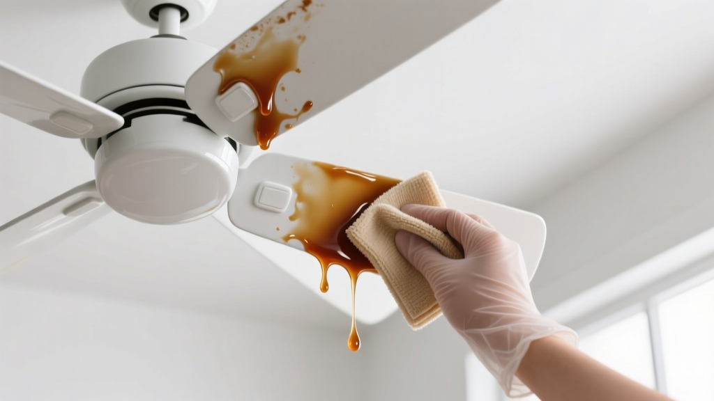 Best Way: How to Get Syrup Out of Ceiling Fan Fast