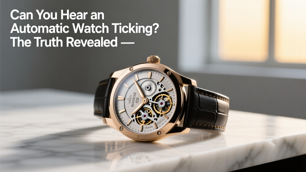 Can You Hear an Automatic Watch Ticking? The Truth Revealed