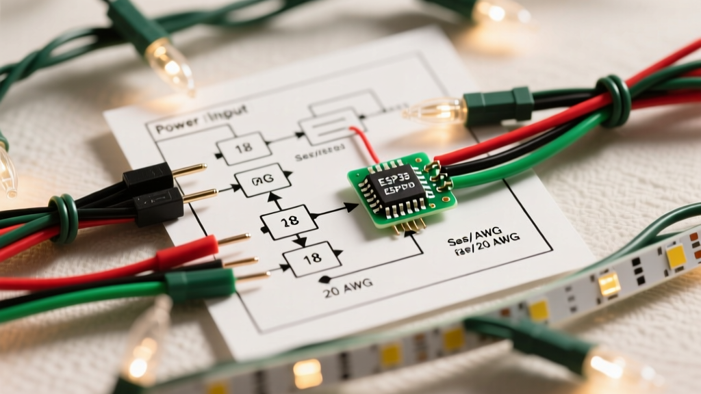 Wiring Diagram for Christmas Tree Lights: Gauge & Color Code Guide