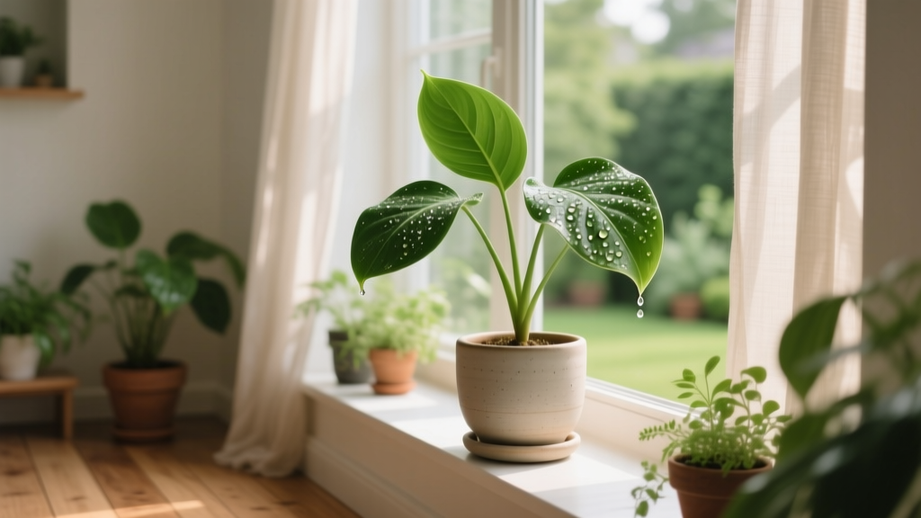 Why Is My Indoor Plant Dripping Water? Gutttation Guide