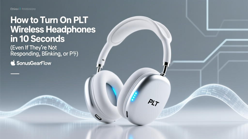 How to Turn On PLT Wireless Headphones (2026)