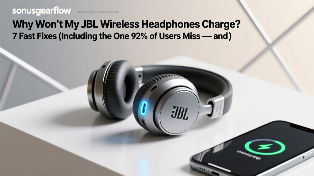 JBL Wireless Headphones Won’t Charge? 7 Fixes
