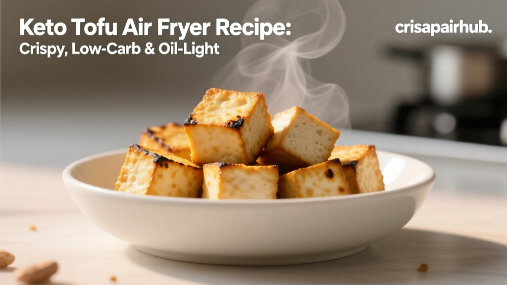 Keto Air Fryer Tofu: Crispy, Low-Carb & Oil-Light