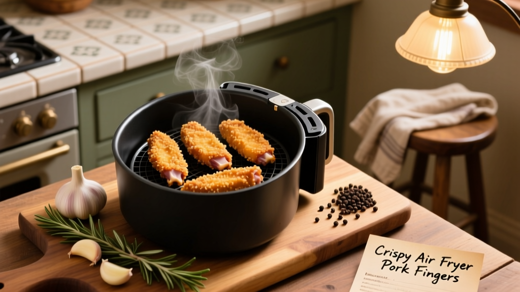 Crispy Juicy Pork Fingers in Air Fryer