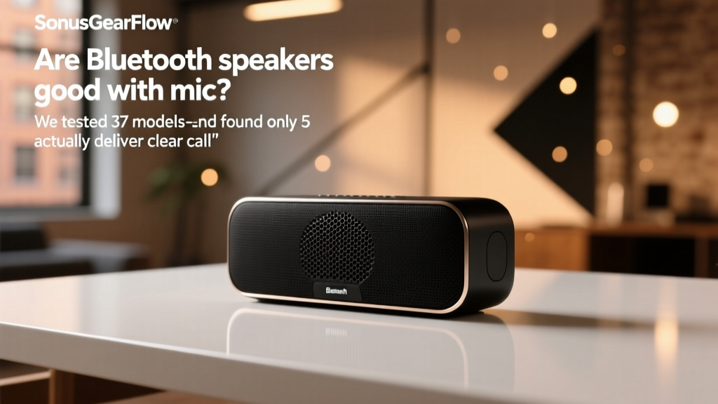 Bluetooth Speakers with Mic: Only 5 Pass Clarity Tests