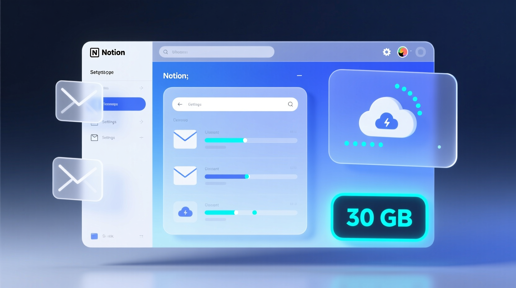 30 gigs web based email
