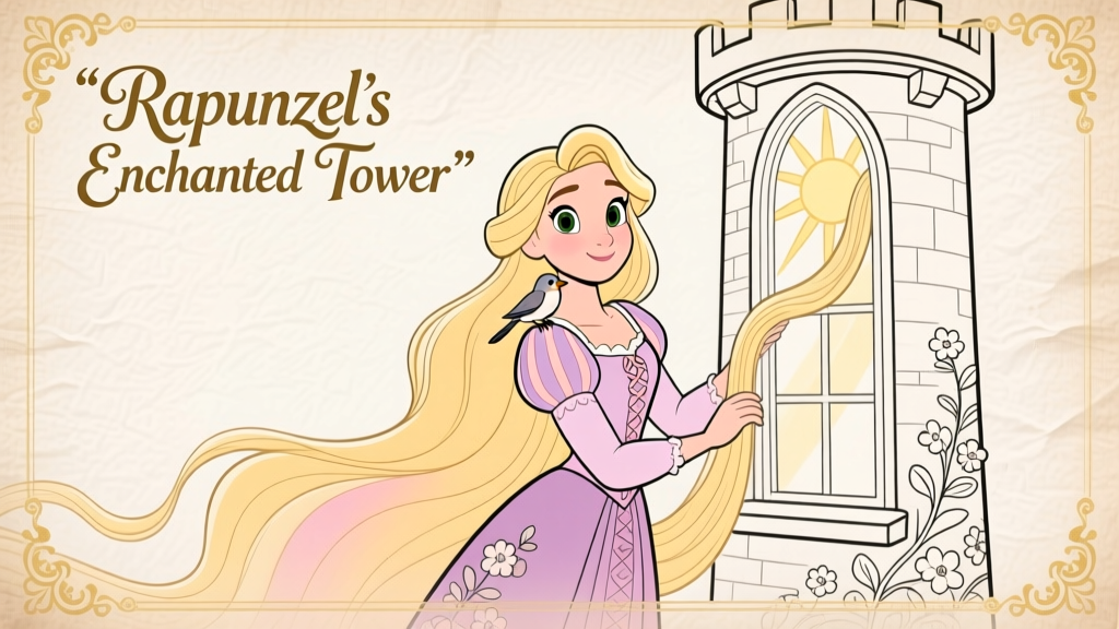 Beautiful Rapunzel Coloring Pages for Your Little Girl: Safety, Developmental Benefits, and Age-Appropriate Design Insights