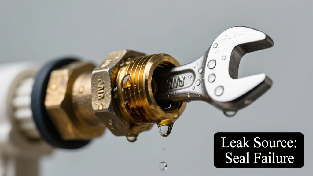 Radiator Valve Stuck & Leaking Water: Quick Diagnosis