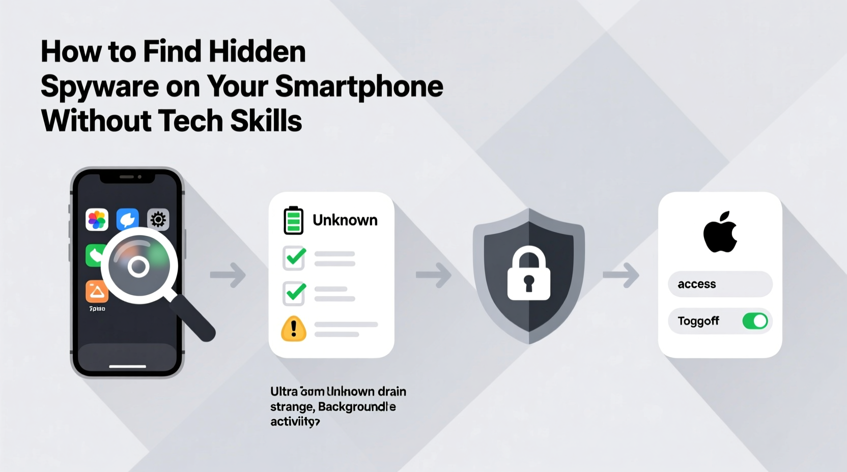 how to find hidden spyware on your smartphone without tech skills