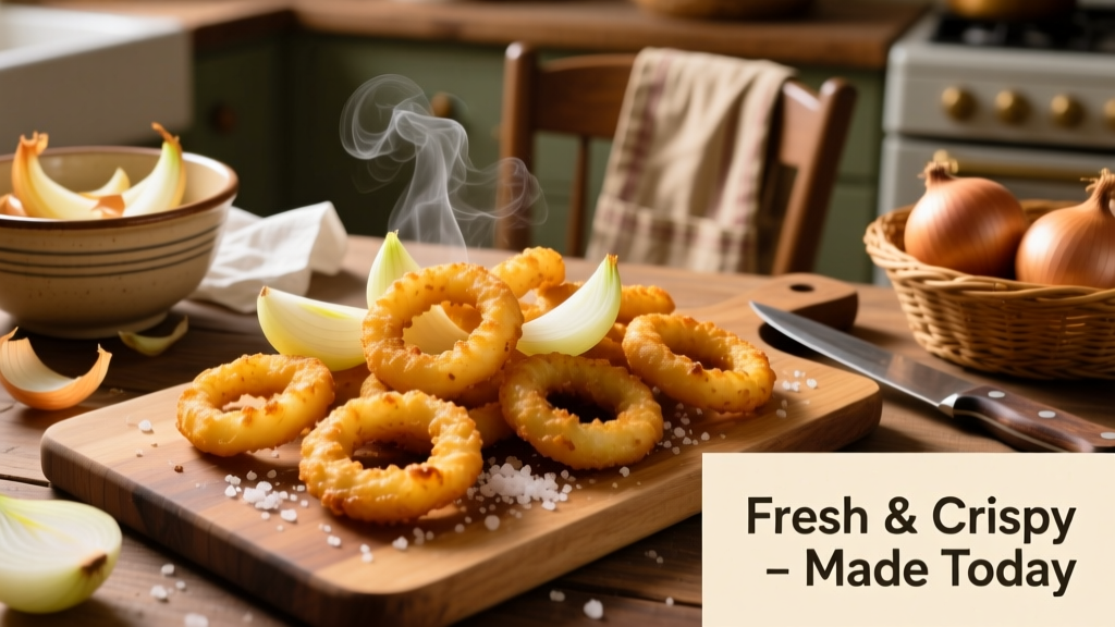 Crispy Air Fryer Onion Rings (Fresh, Not Frozen!)