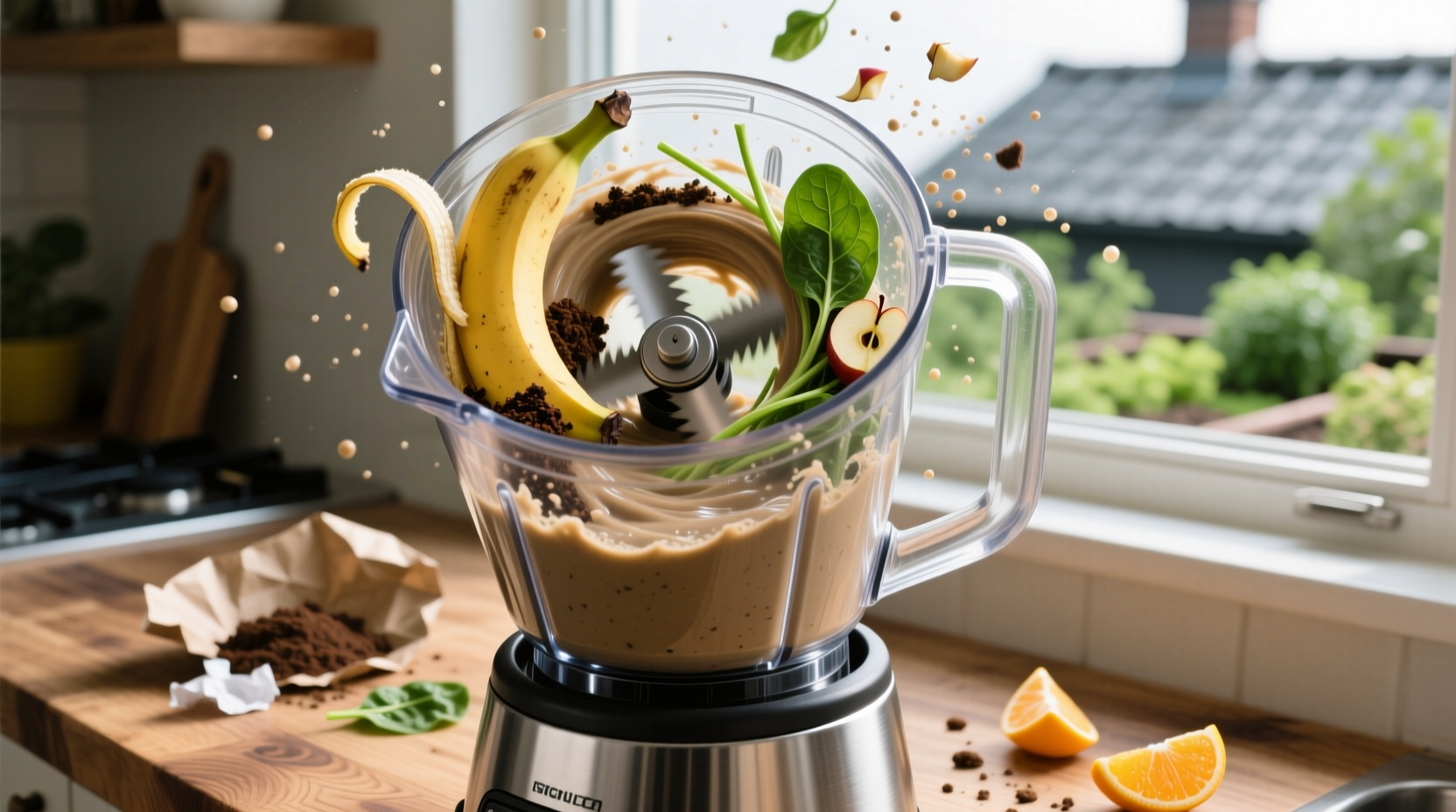 blender composting