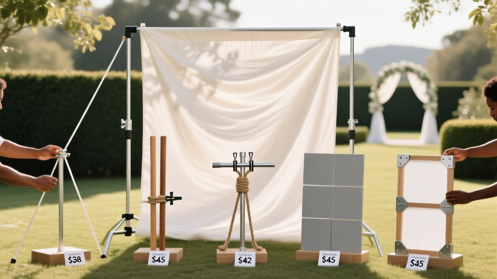 DIY Wedding Backdrop Stand: 5 Budget-Friendly Methods