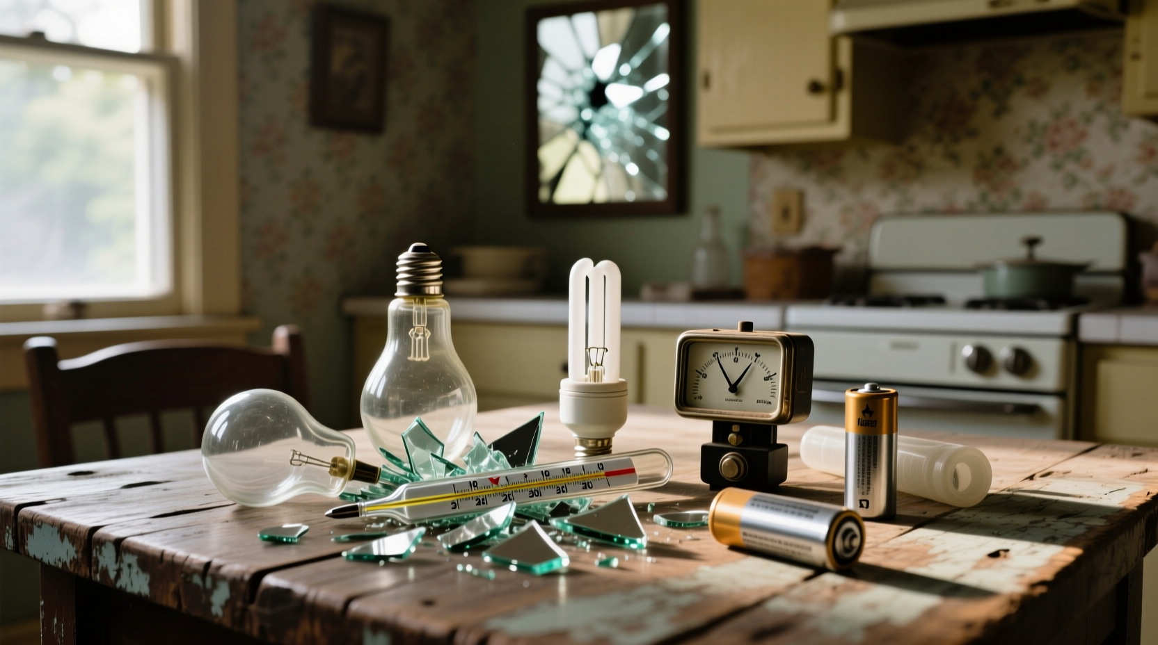 which household items contain mercury