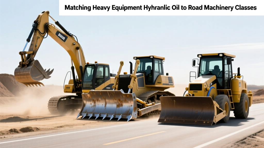 Matching Heavy Equipment Hydraulic Oil to Road Machinery Classes