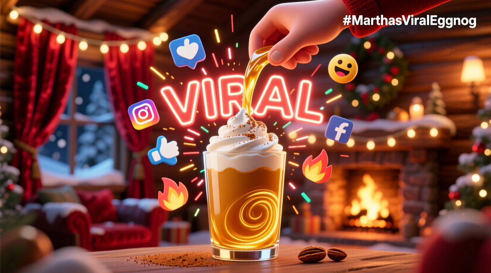 i made marthas viral eggnog