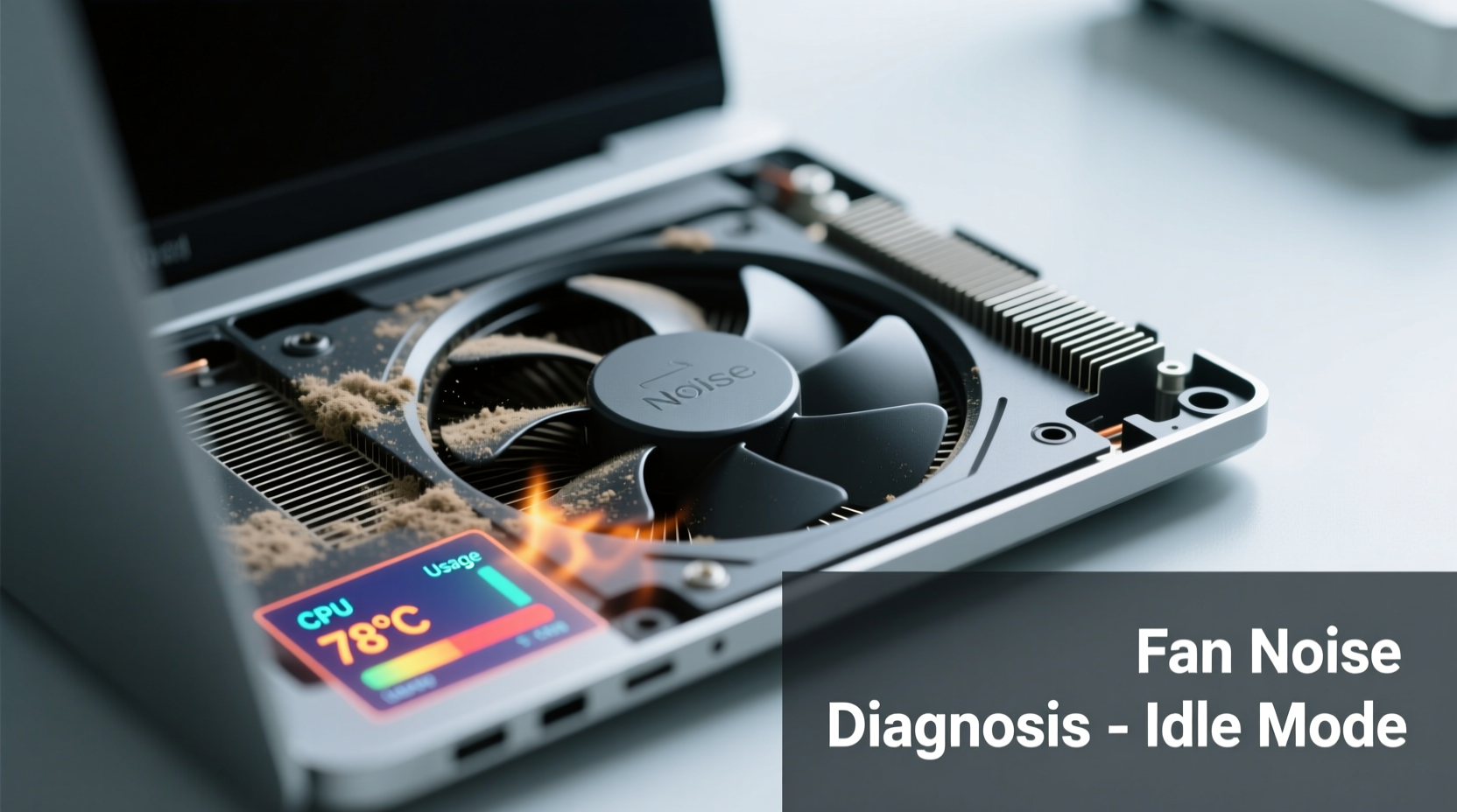 why is my laptop fan so loud even when idle easy diagnostics and solutions