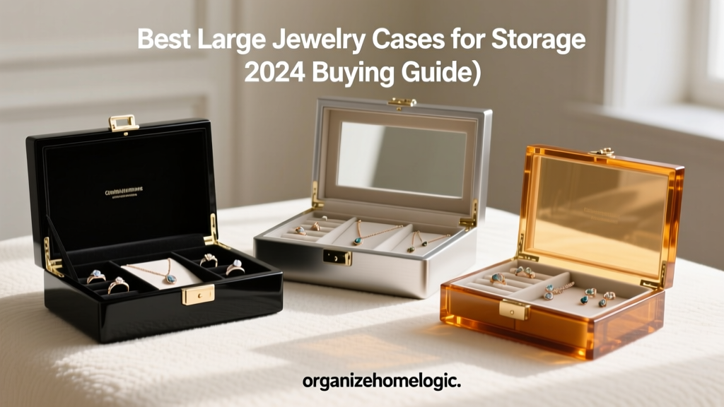 Best Large Jewelry Cases for Storage (2024 Buying Guide)