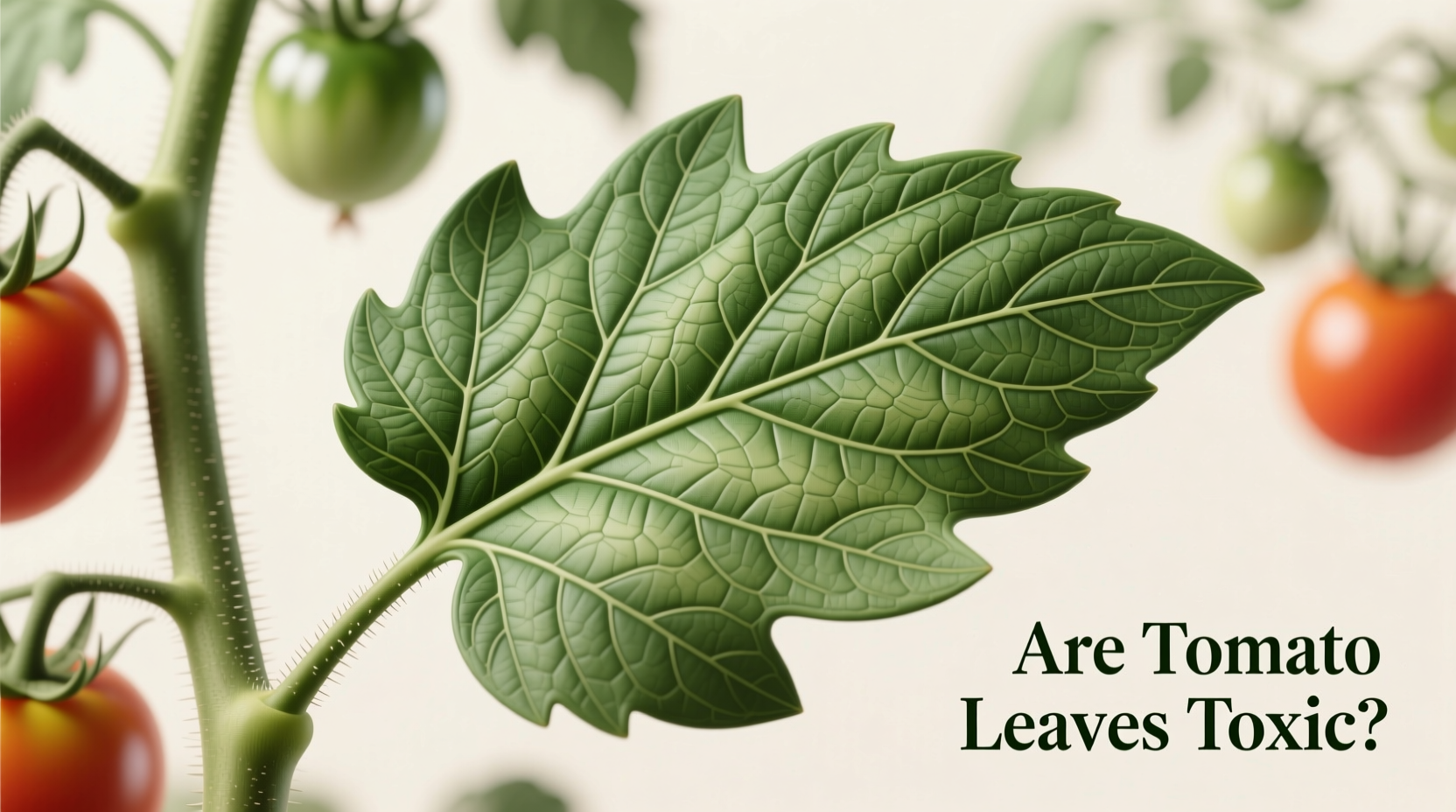 Tomato Leaves Toxicity: Science-Backed Safety Facts