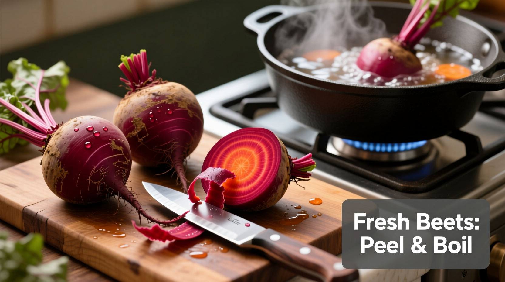 how to prepare and cook fresh beets