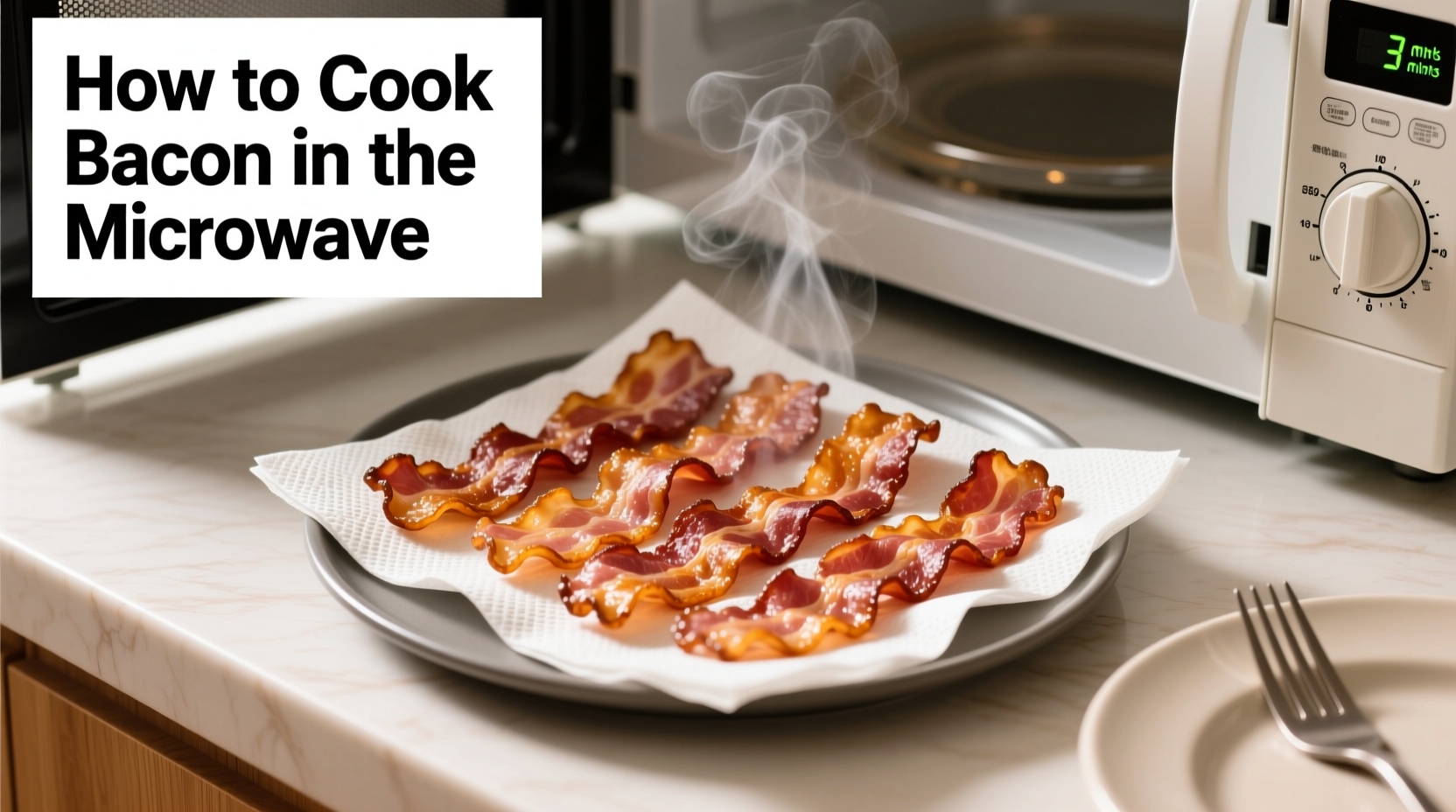 how do i cook bacon in the microwave