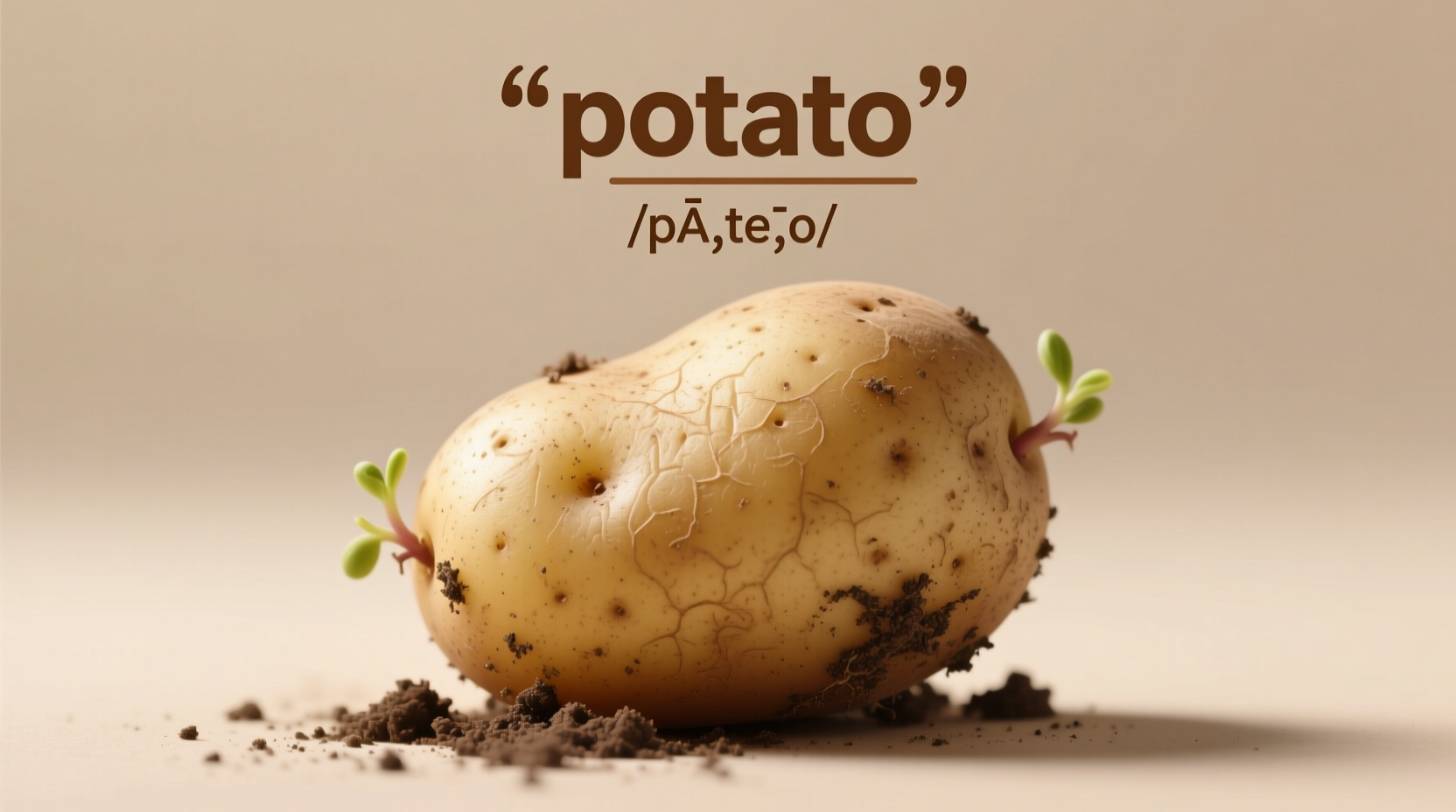 potato pronunciation