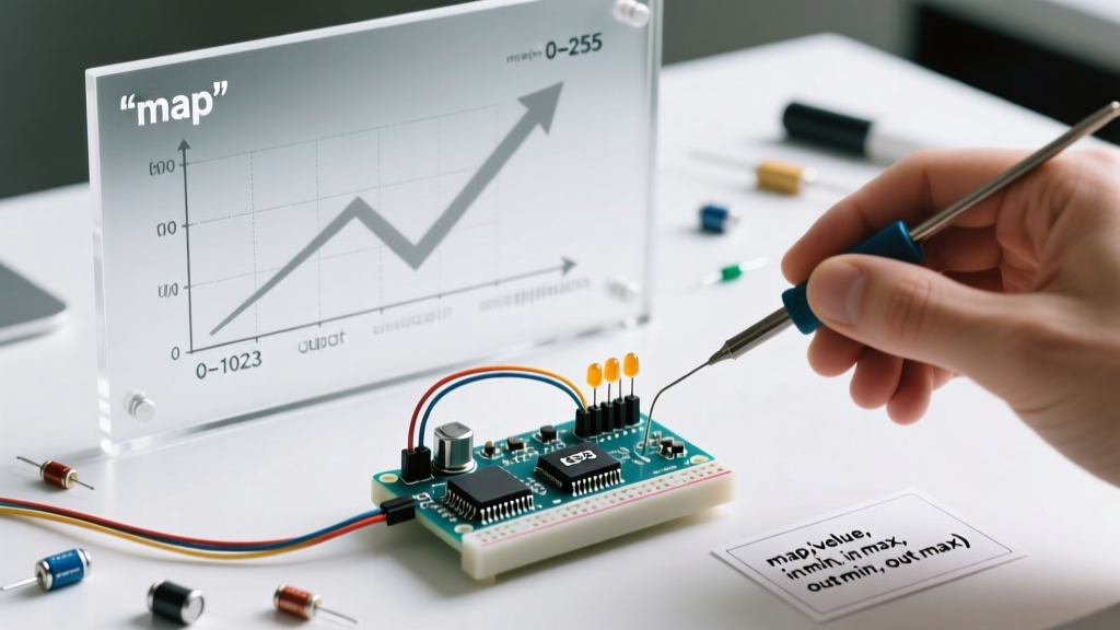 Understanding the Map Function in Arduino: Math, Limits & Code