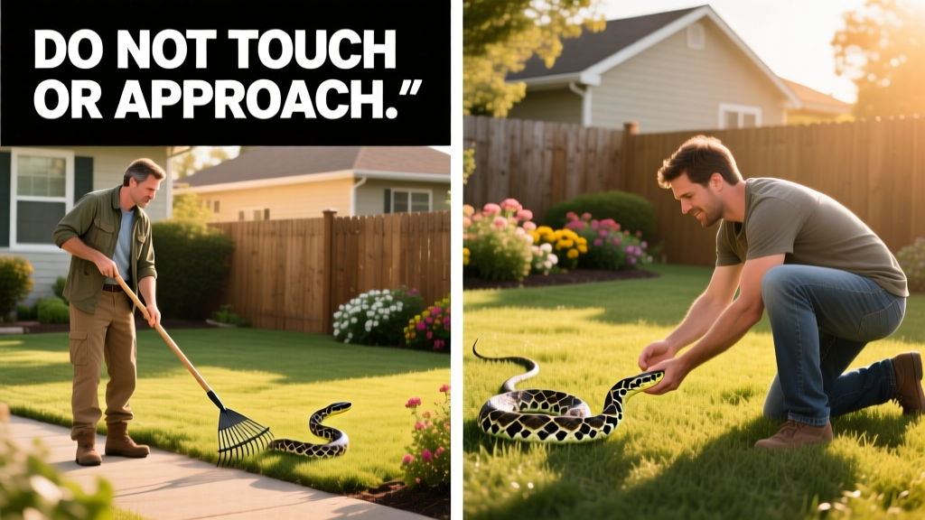 What to Do If You Find a Rattlesnake in Your Yard (And the #1 Thing Not to Do)