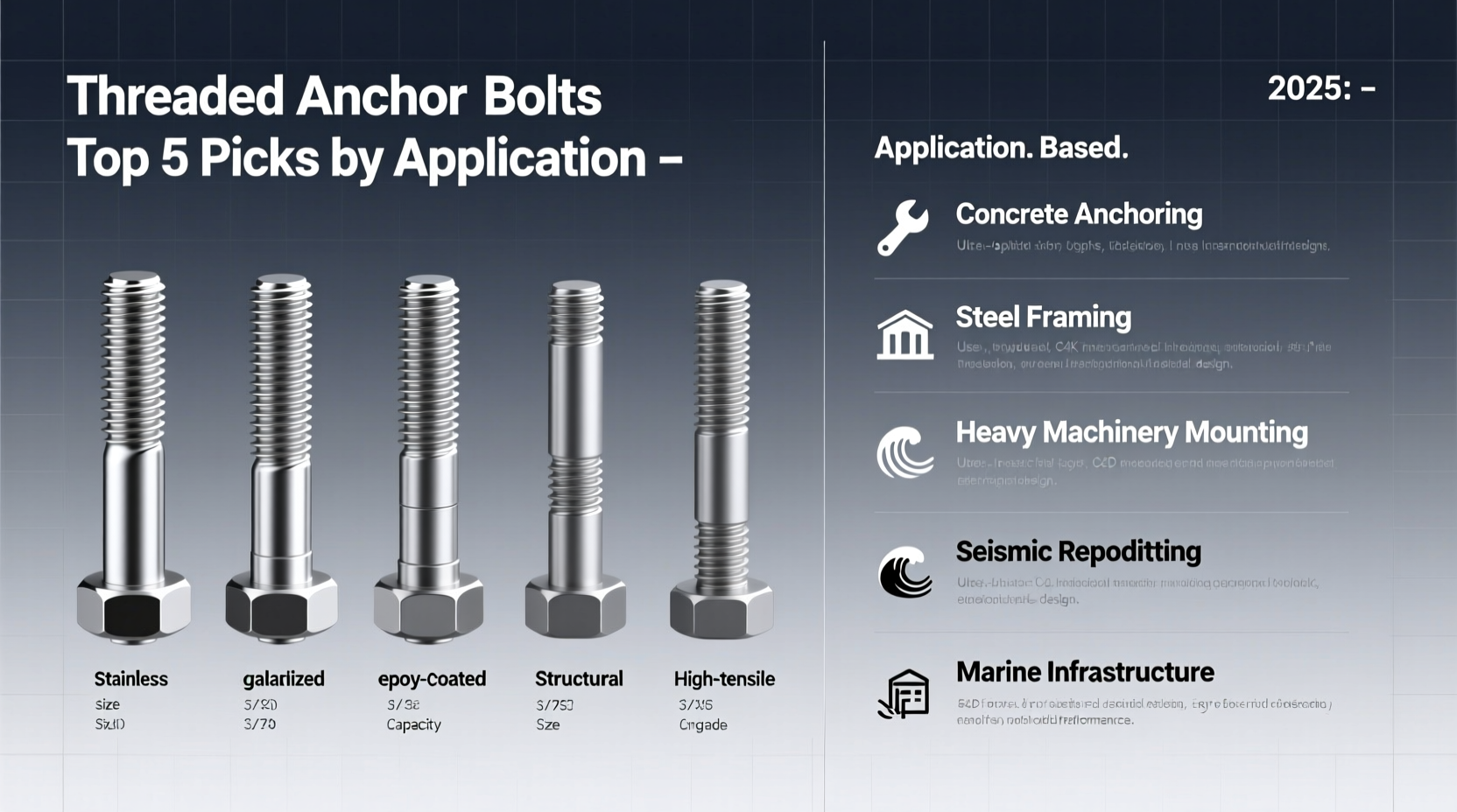 best threaded anchor bolts
