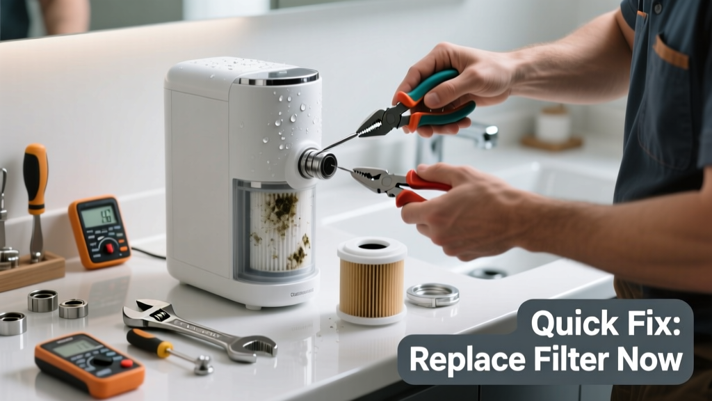 Bathroom Water Purifier Not Filtering: Quick Fixes