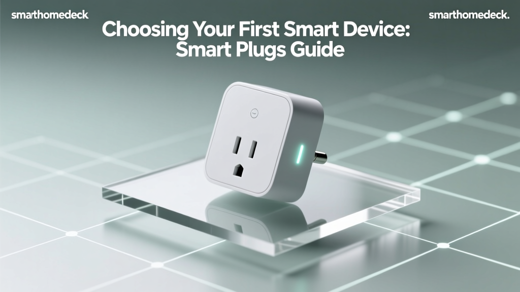 Choosing Your First Smart Device: Smart Plugs Guide