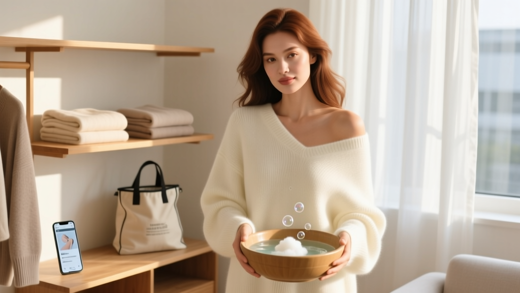 How to Wash Cashmere & Fine Wool at Home (Safely)