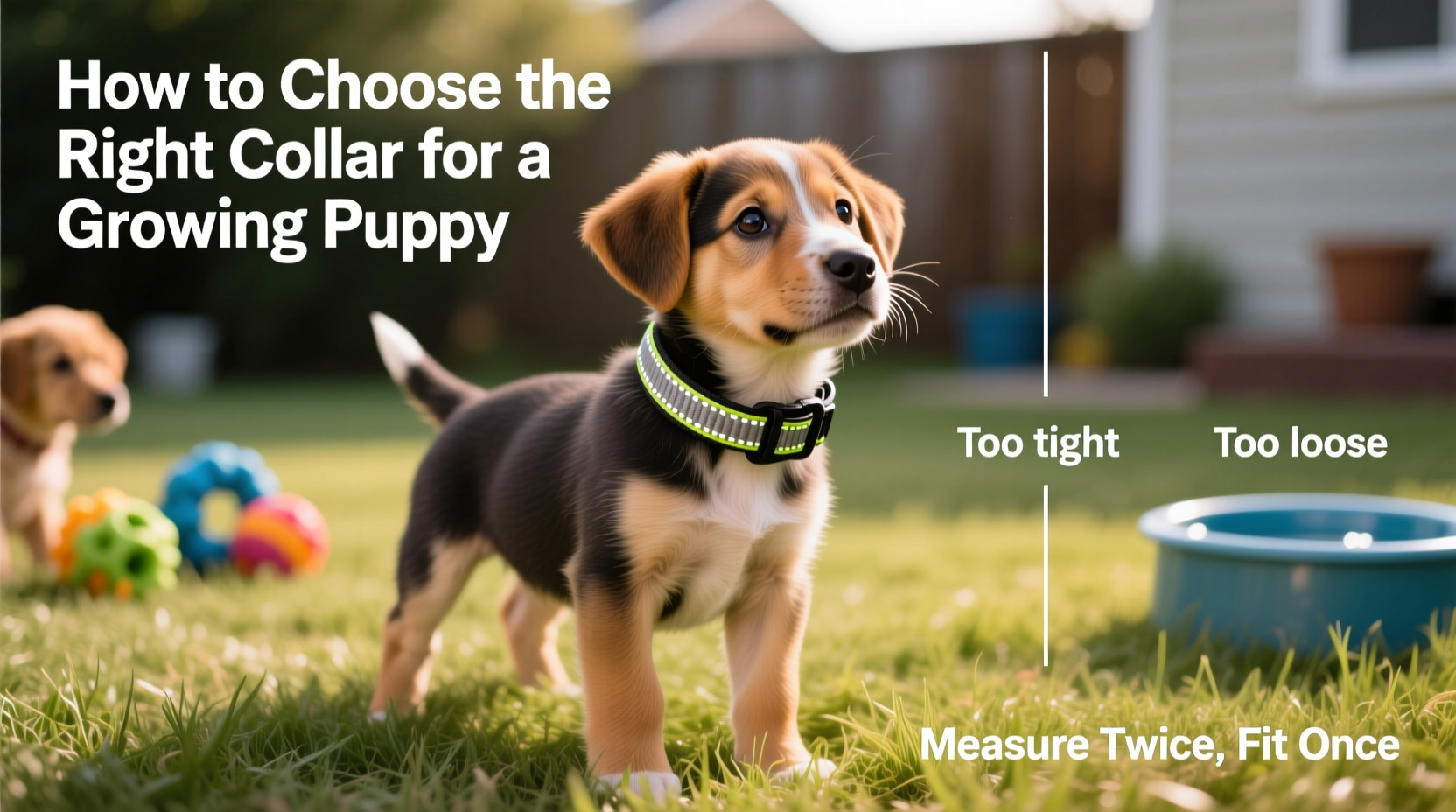 how to choose the right collar for a growing puppy