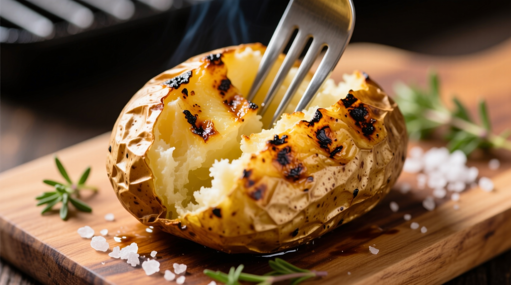 Grilled Baked Potato Time: 45-60 Minutes Perfect Results