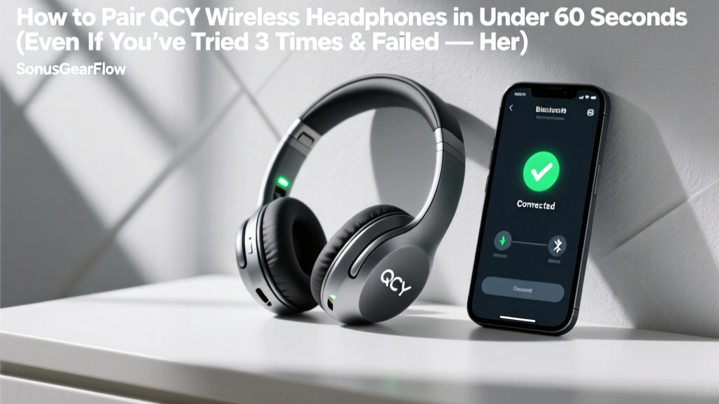 QCY Wireless Headphones Pairing Guide (2026)