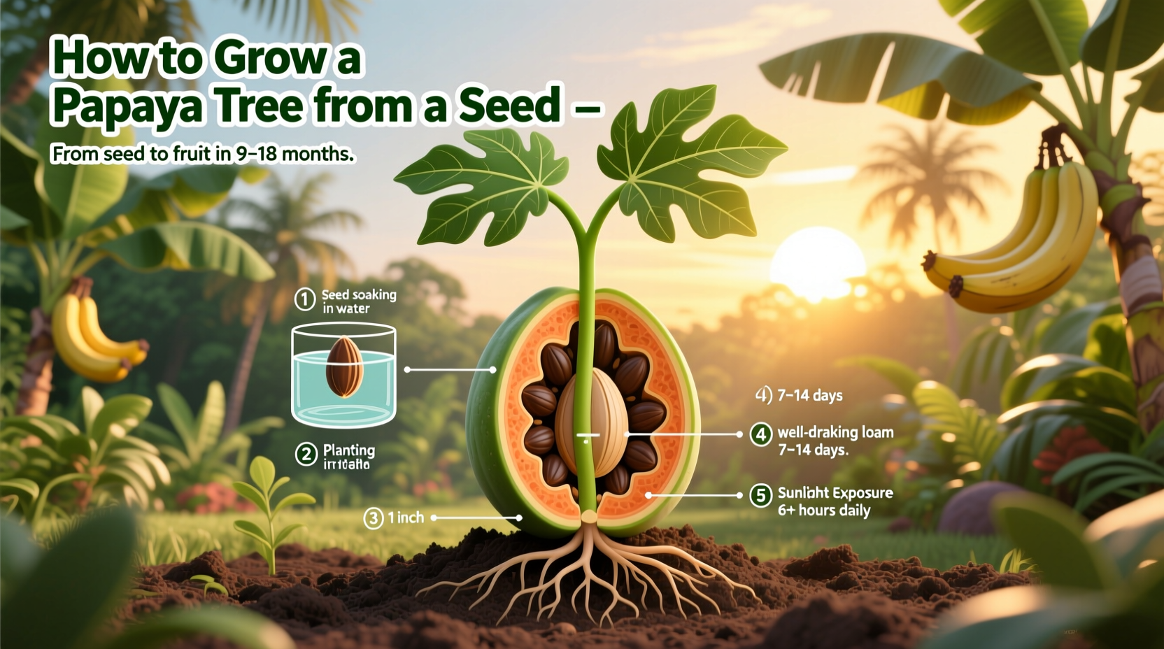 How to Grow Papaya Tree From Seed: Complete Guide
