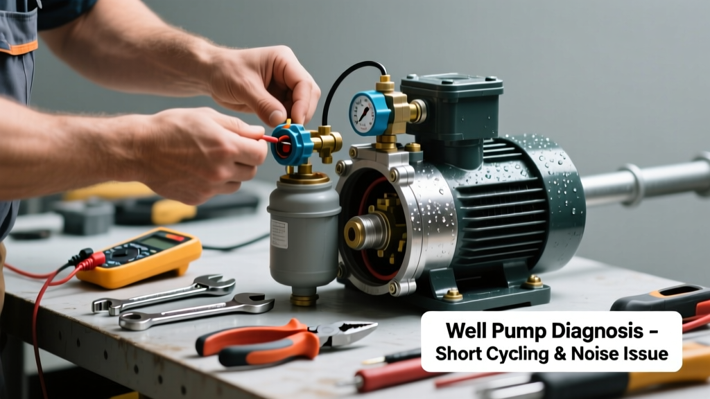 Fixing Well Pump Short Cycling and Unusual Noise