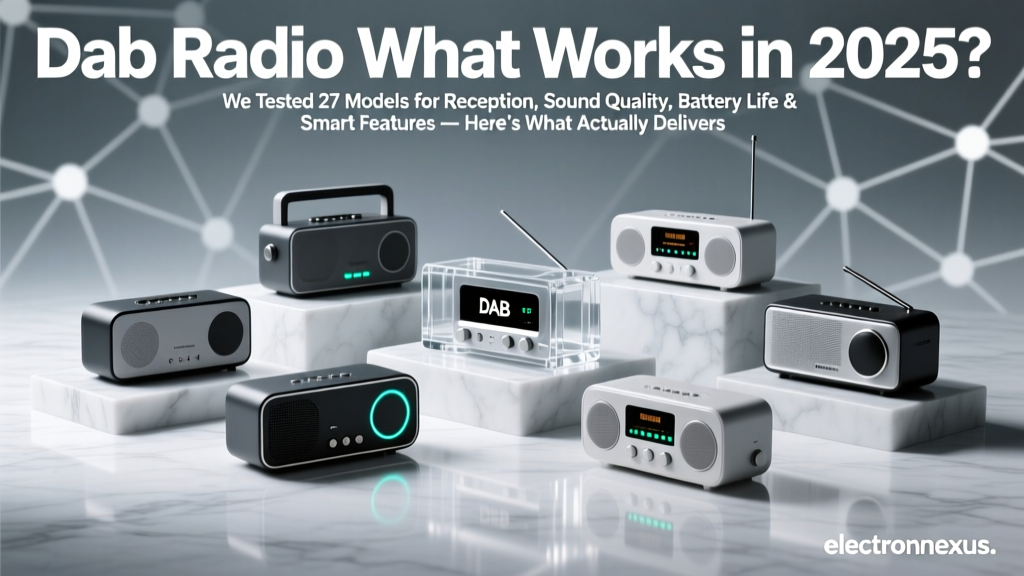 Dab Radio What Works in 2025? We Tested 27 Models for Reception, Sound Quality, Battery Life & Smart Features — Here’s What Actually Delivers