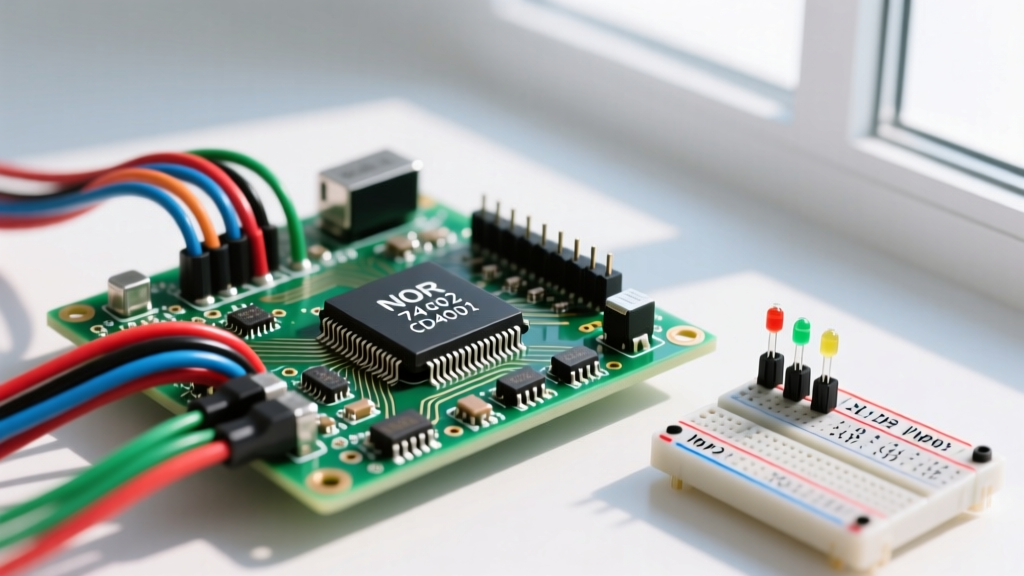 NOR Gate Definition: Logic, Truth Tables, and Real-World IC Wiring