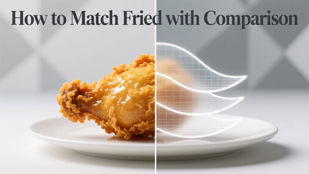 How To Match Fried Foods With Comparison: A Practical Guide to Flavor, Texture, and Technique