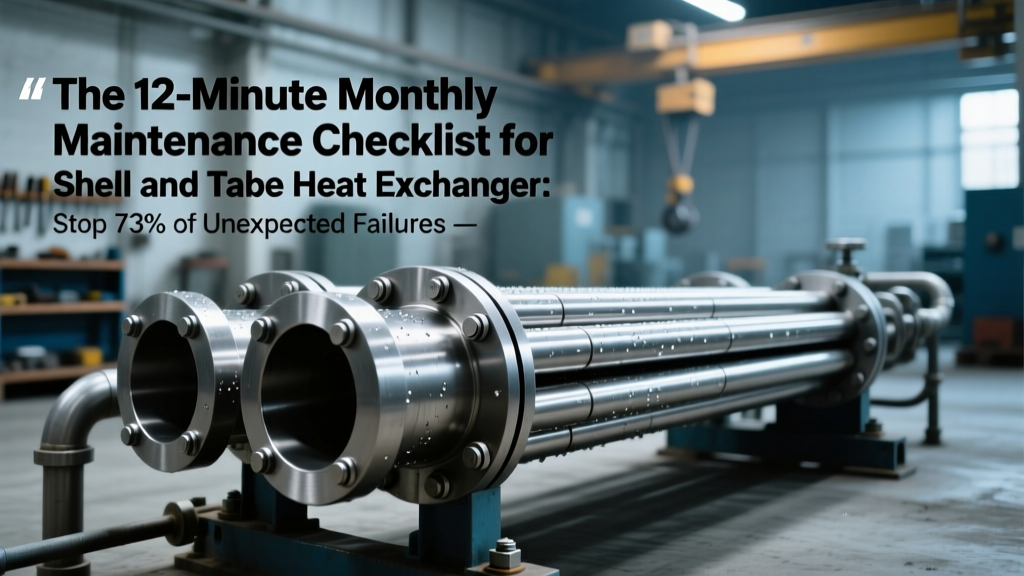 12-Minute Heat Exchanger Maintenance Checklist
