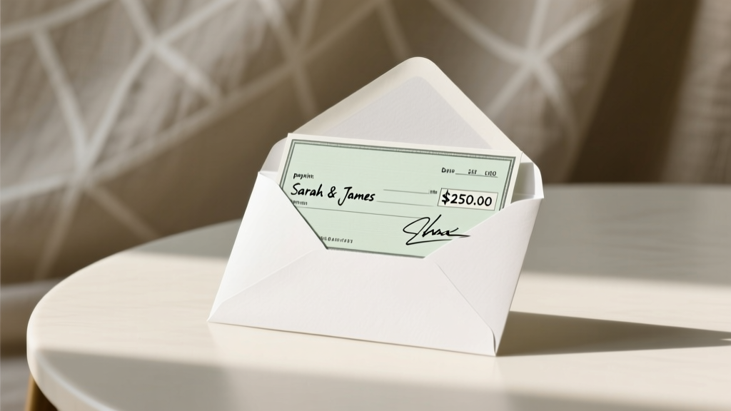 How to Write a Check to a Wedding Couple (2026)