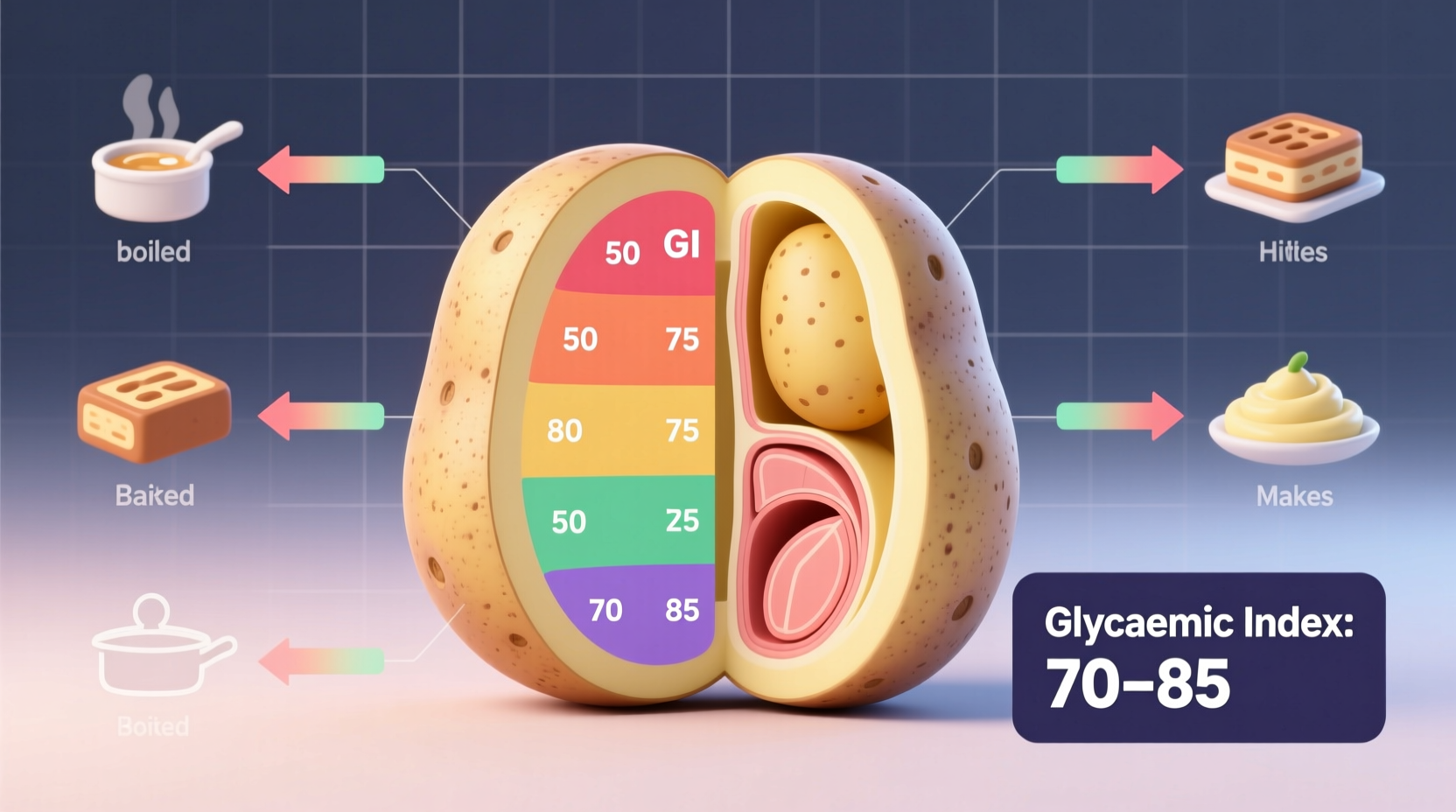 Potato Glycaemic Index Values: Complete Guide with Data
