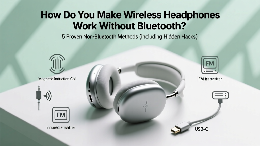 Wireless Headphones Without Bluetooth: 5 Proven Methods