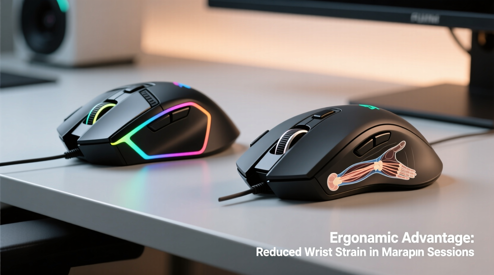 gaming mice vs ergonomic mice which reduces wrist strain during marathons