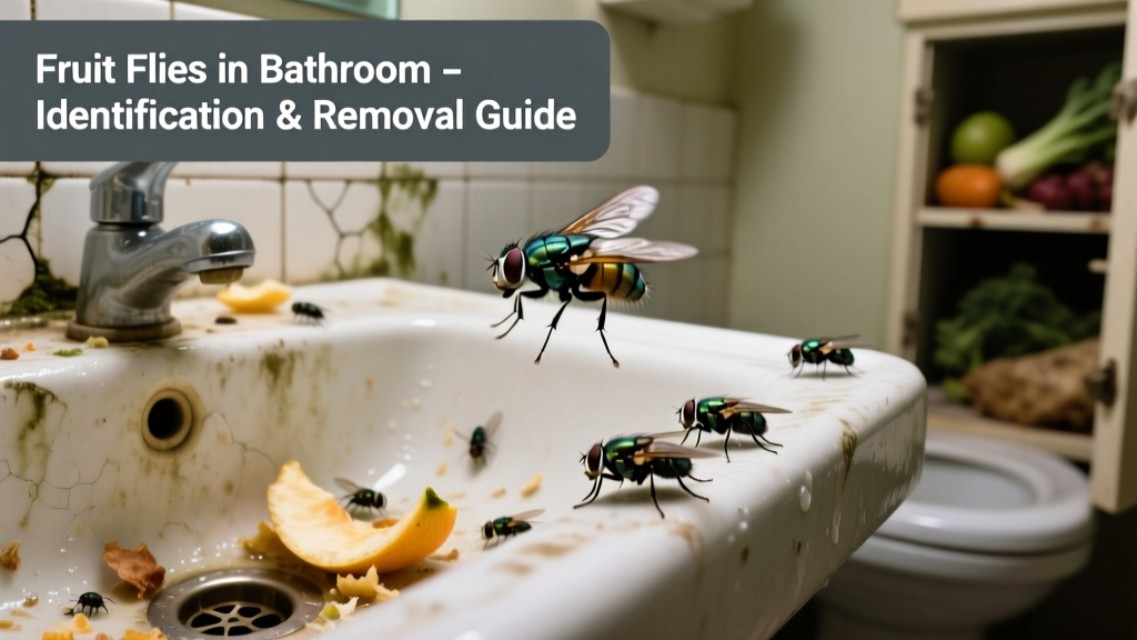 Fruit Flies in Bathroom: Identification & Removal Guide