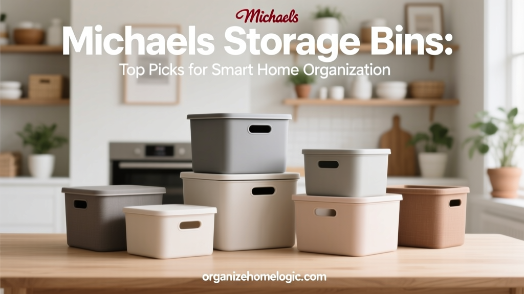 Michaels Storage Bins: Top Picks for Smart Home Organization