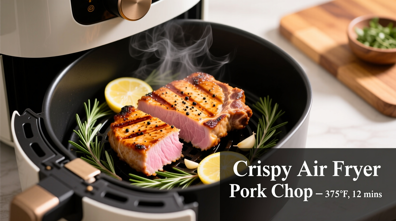 how to cook pork chop in air fryer